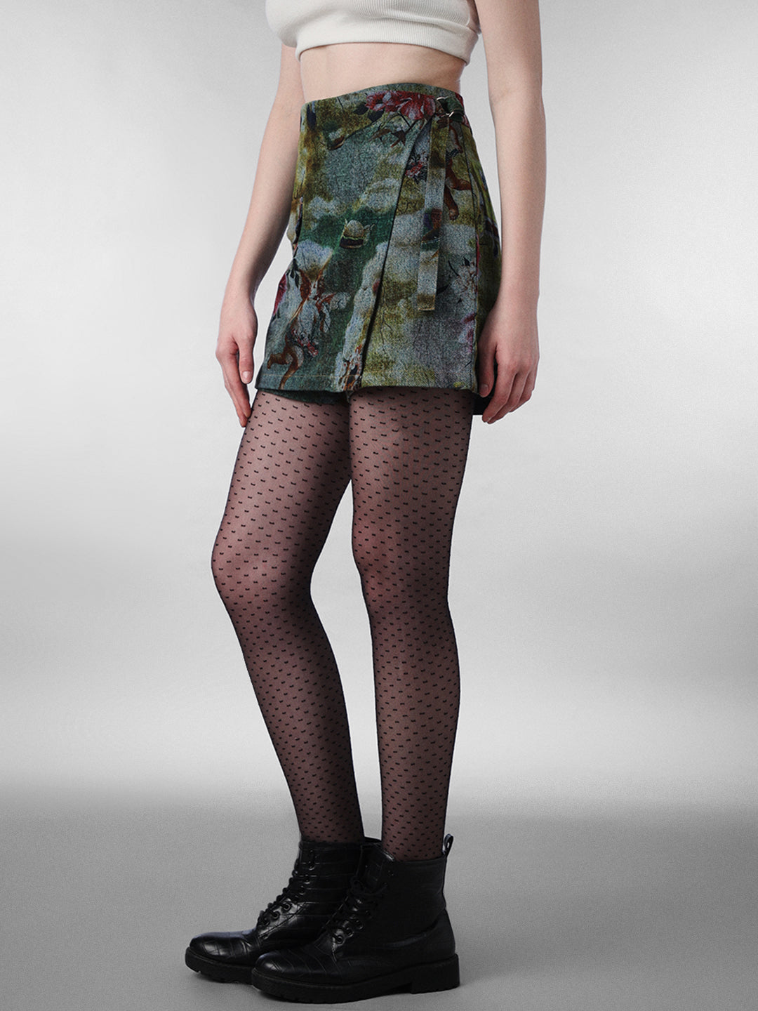 SpongeBob Printed Denim Skort