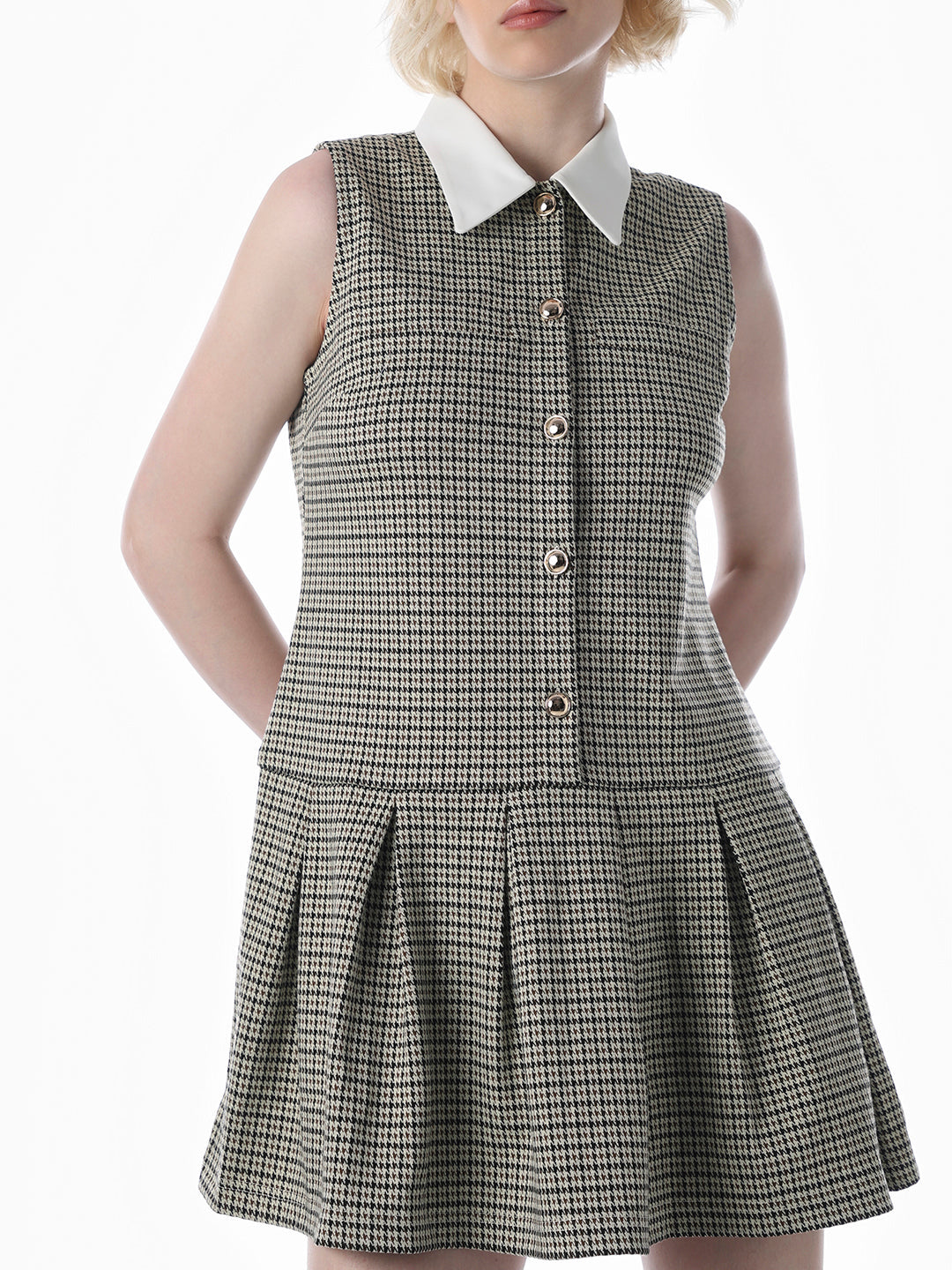 Multi-Colour Flared Shirt Dress