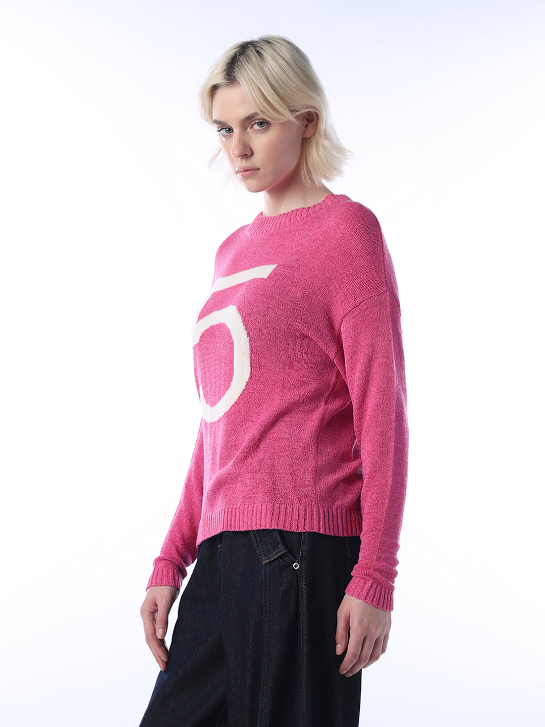 Pink Knitted Sweater