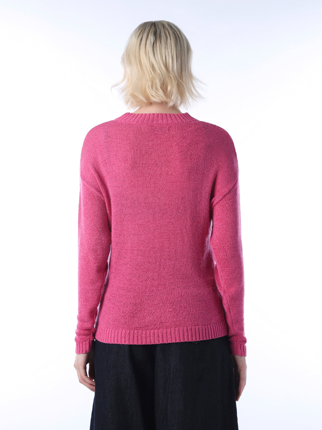 Pink Knitted Sweater