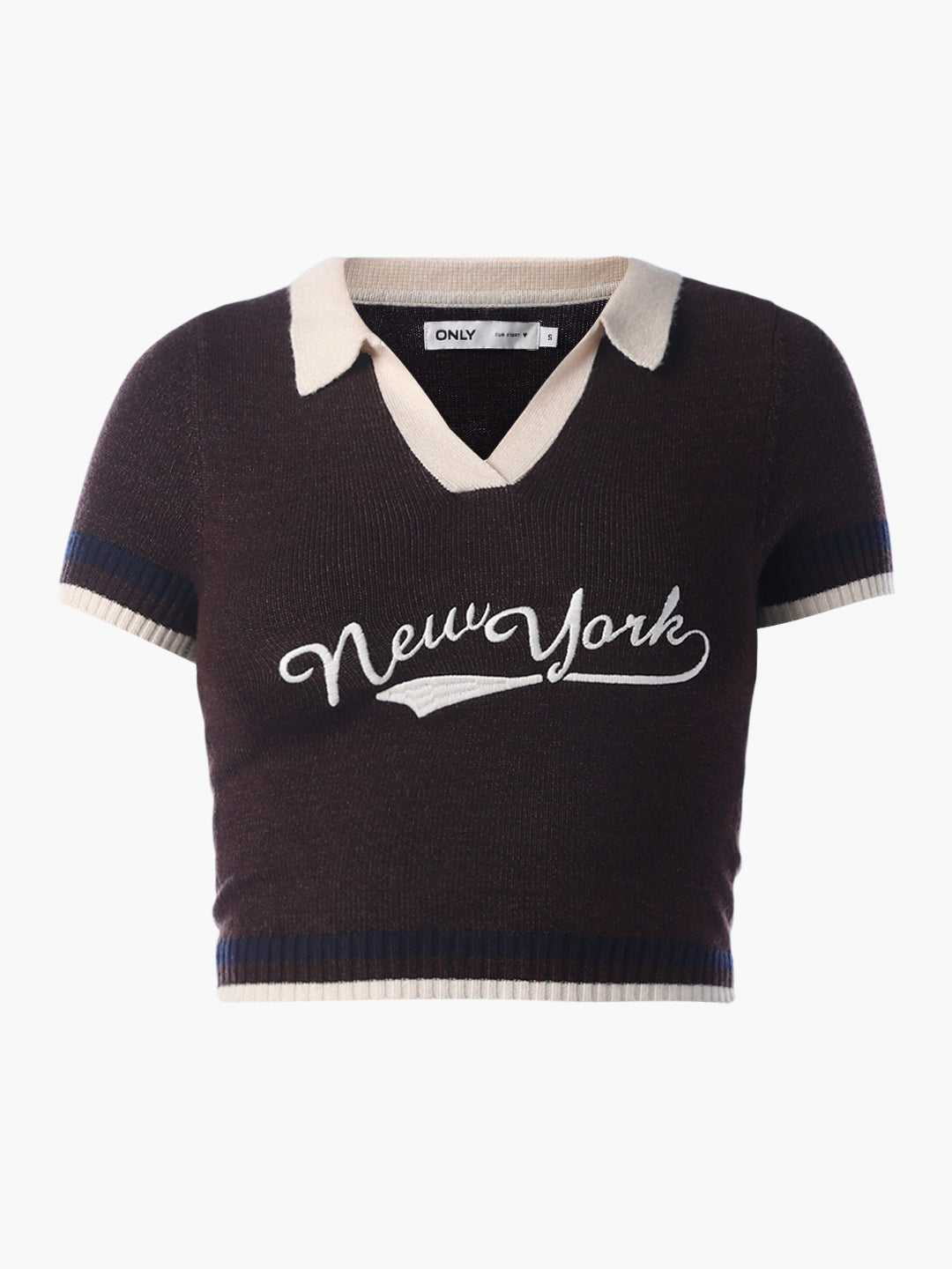 Fine-Knit Printed Polo