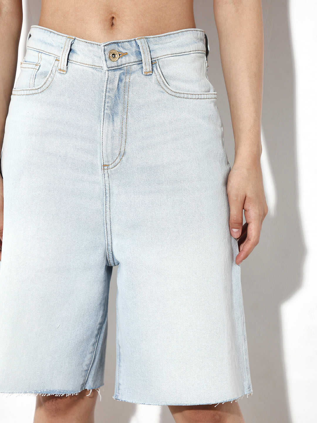 Light Blue Denim Bermuda Jorts