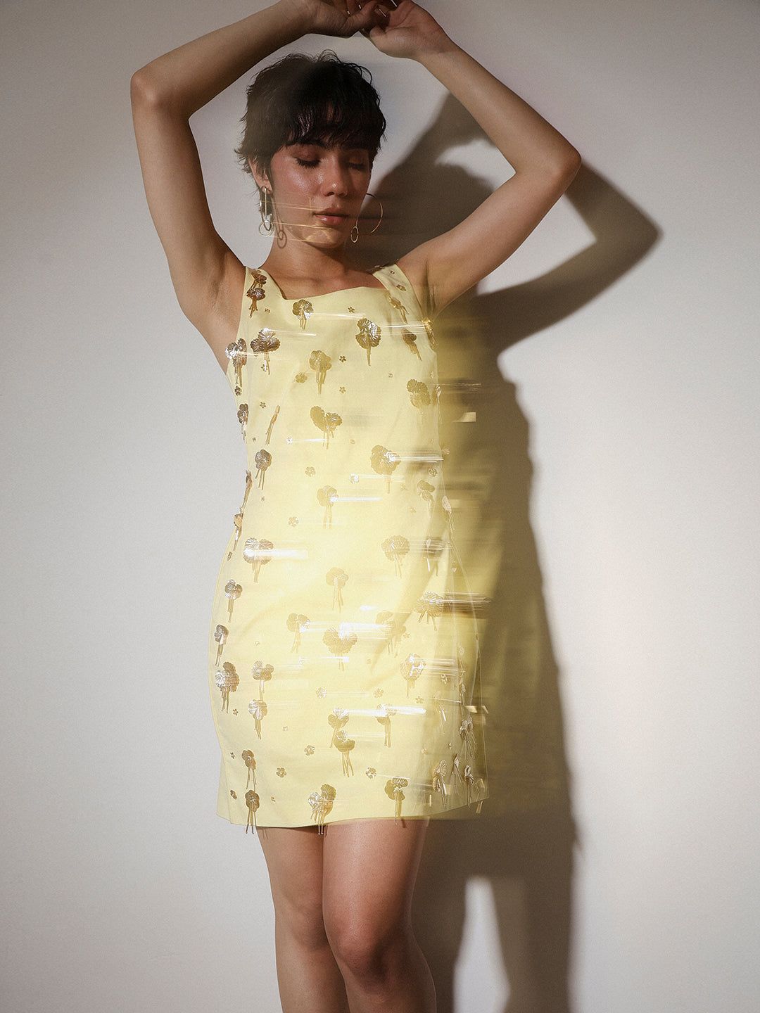 STUDIO Embellished Straight Cut Dress