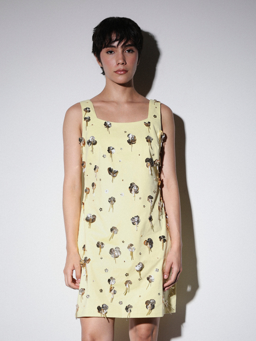 STUDIO Embellished Straight Cut Dress