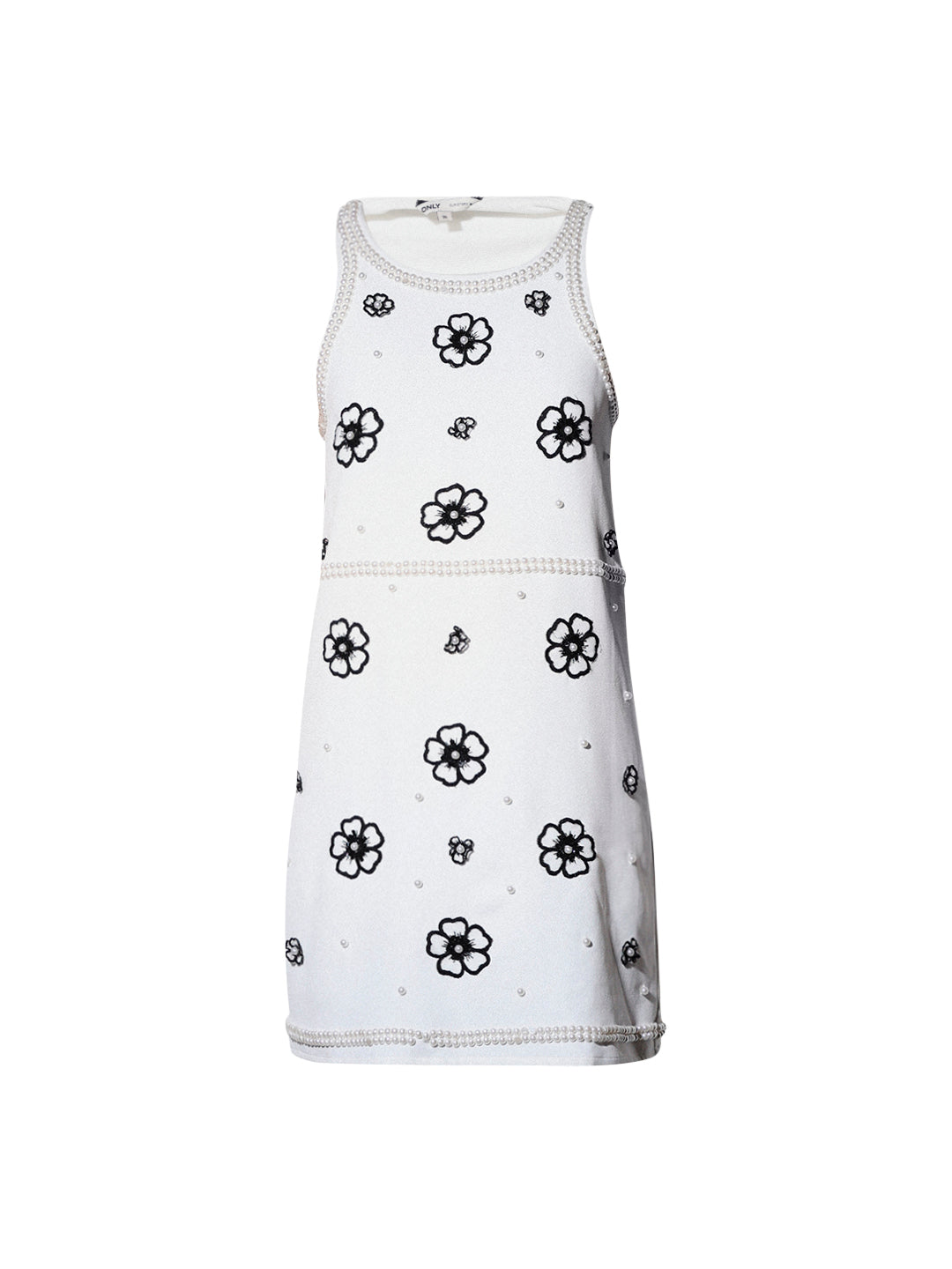 STUDIO Pearl Embellished Short Dress