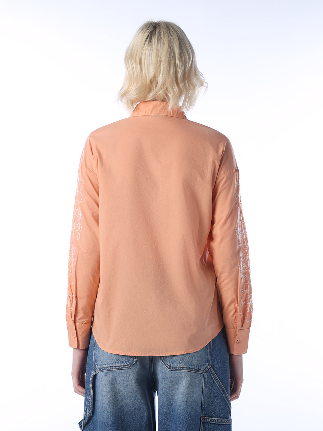 Embroidered Cotton Shirt