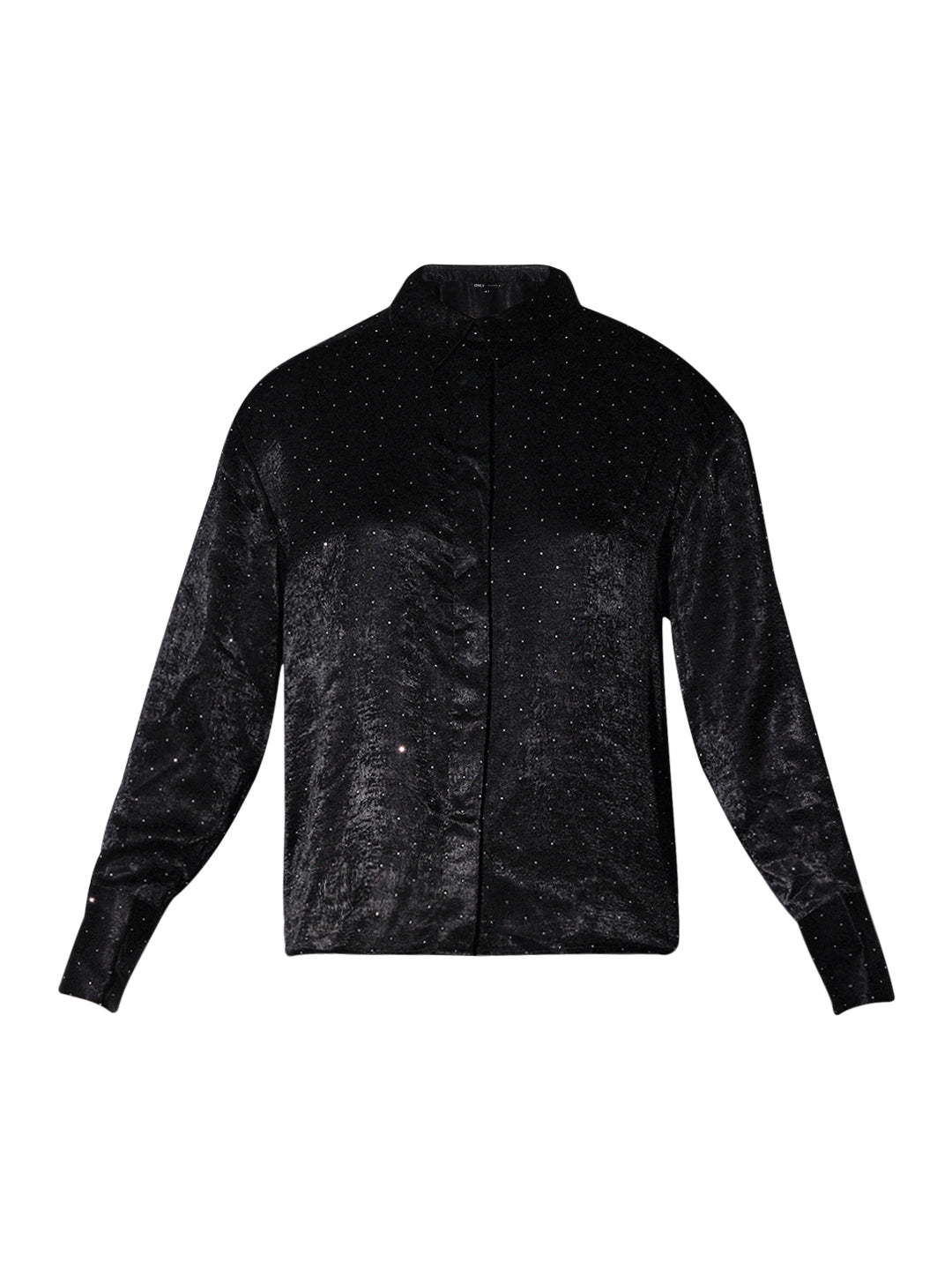 STUDIO Rhinestone Embellished Shirt