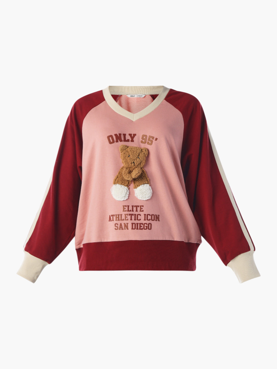 Teddy-Detail Sweatshirt