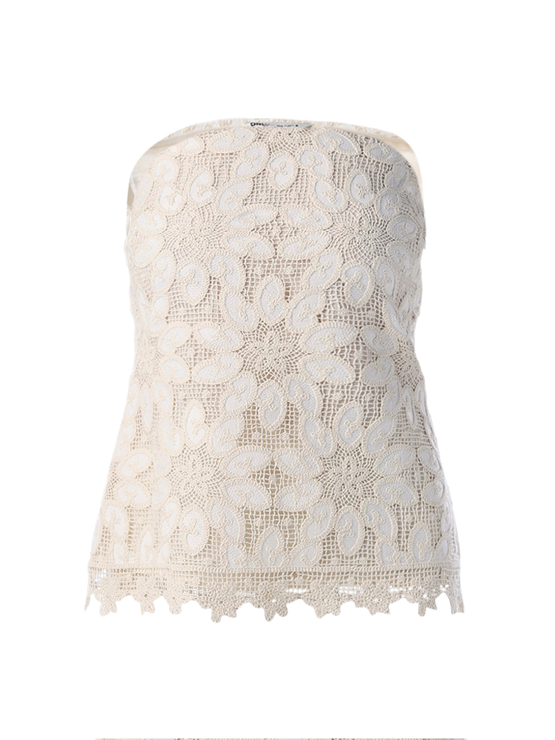 STUDIO Lace Off-Shoulder Top