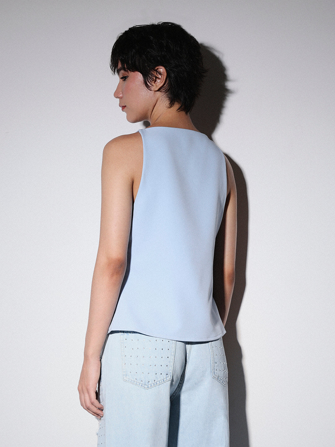 STUDIO Bead Embellished Top