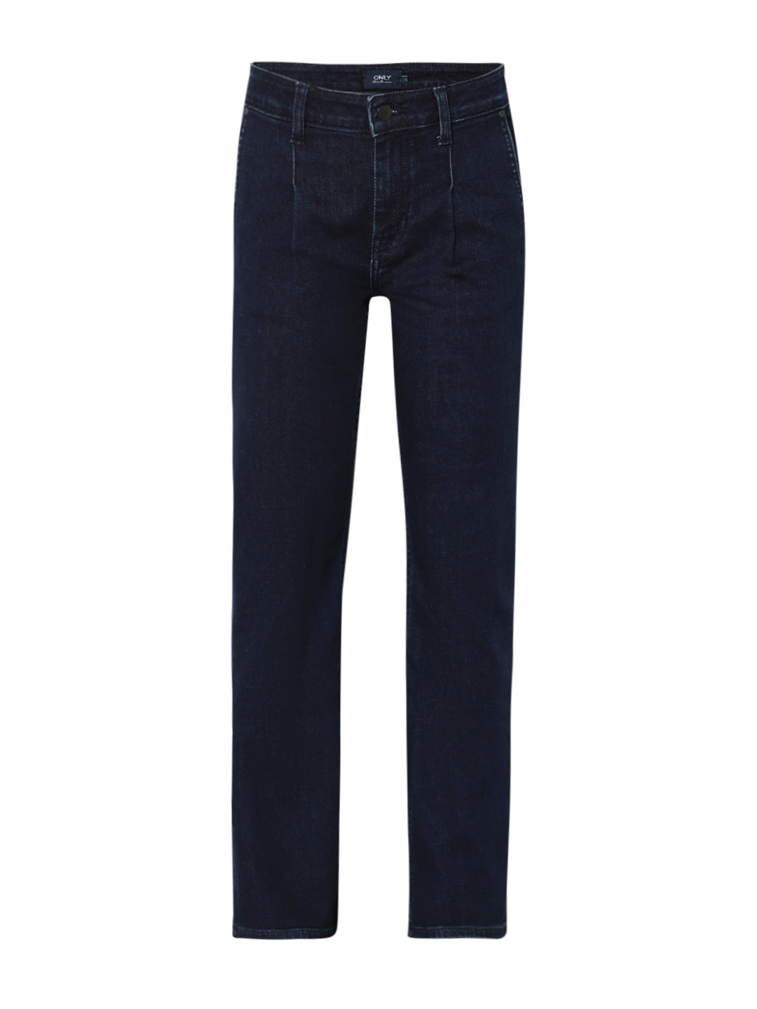 Dark Blue High Rise Flared Jeans
