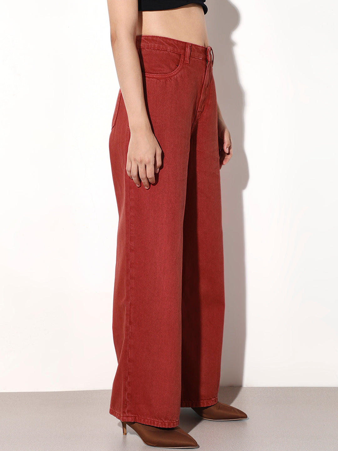 Wide High-Rise Jeans