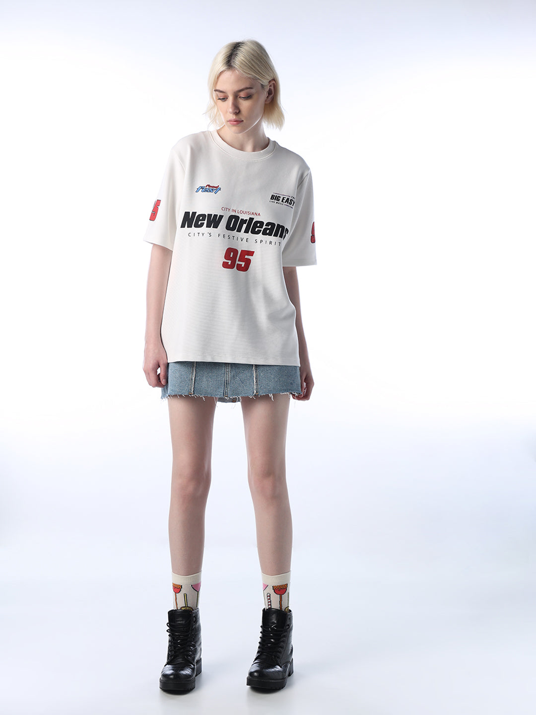 Printed Loose Fit T-shirt