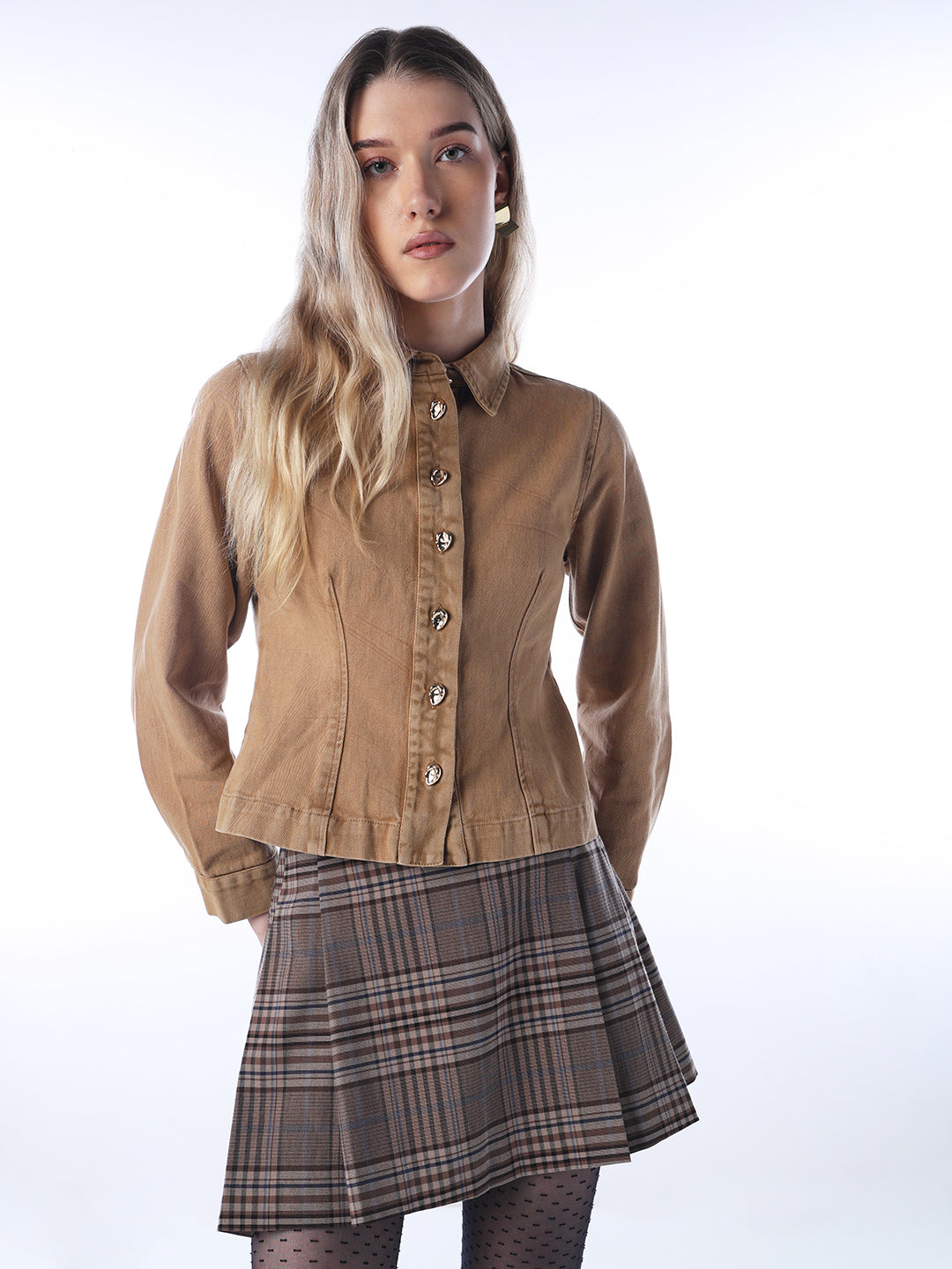 Vintage Washed Denim Shirt