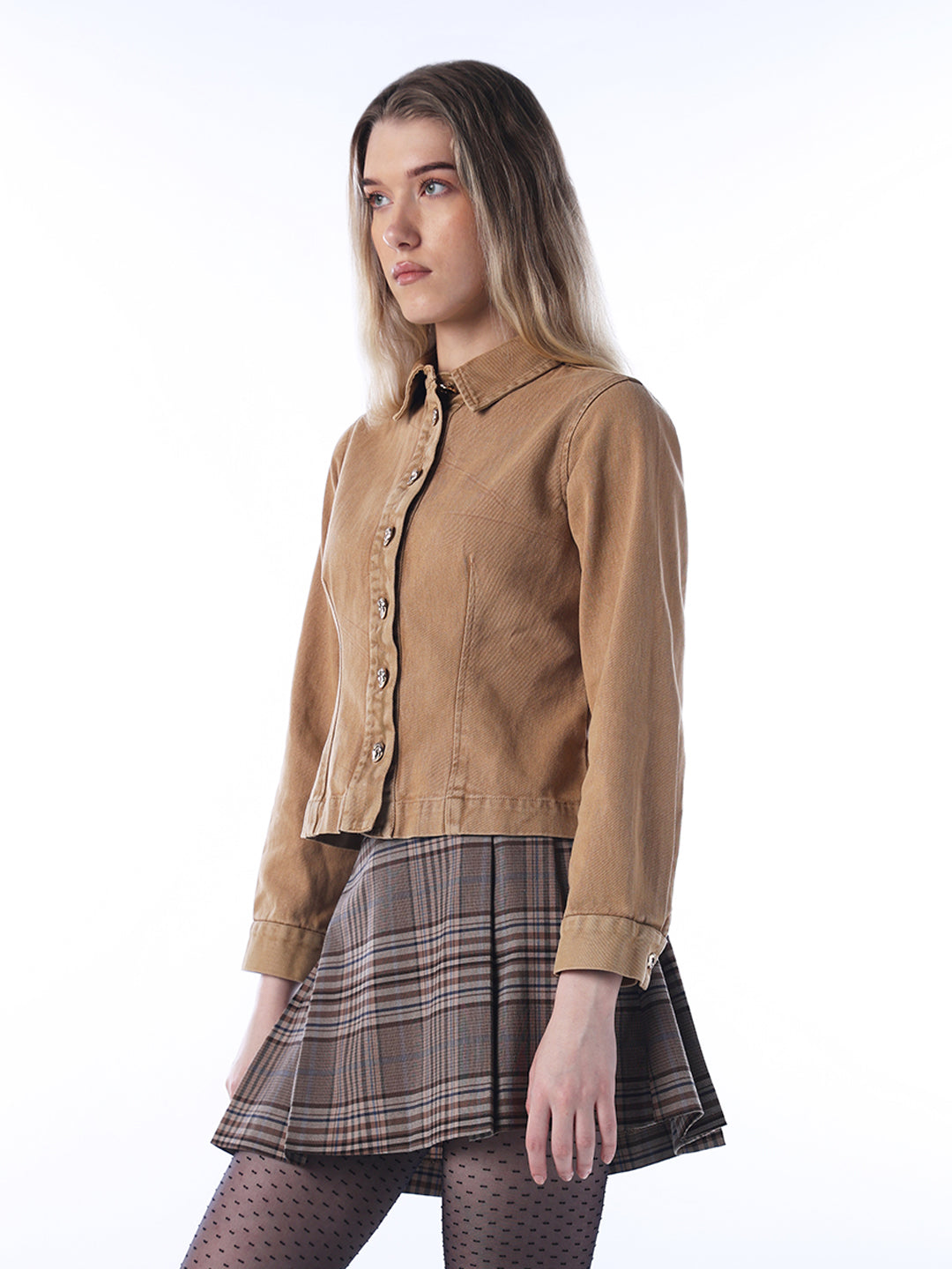 Vintage Washed Denim Shirt