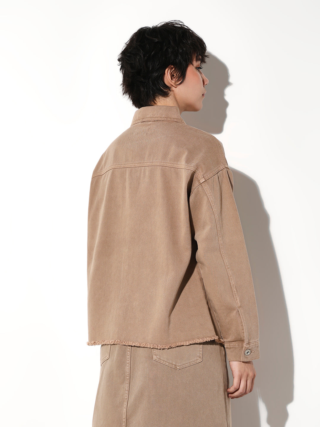Twill Cotton Shacket