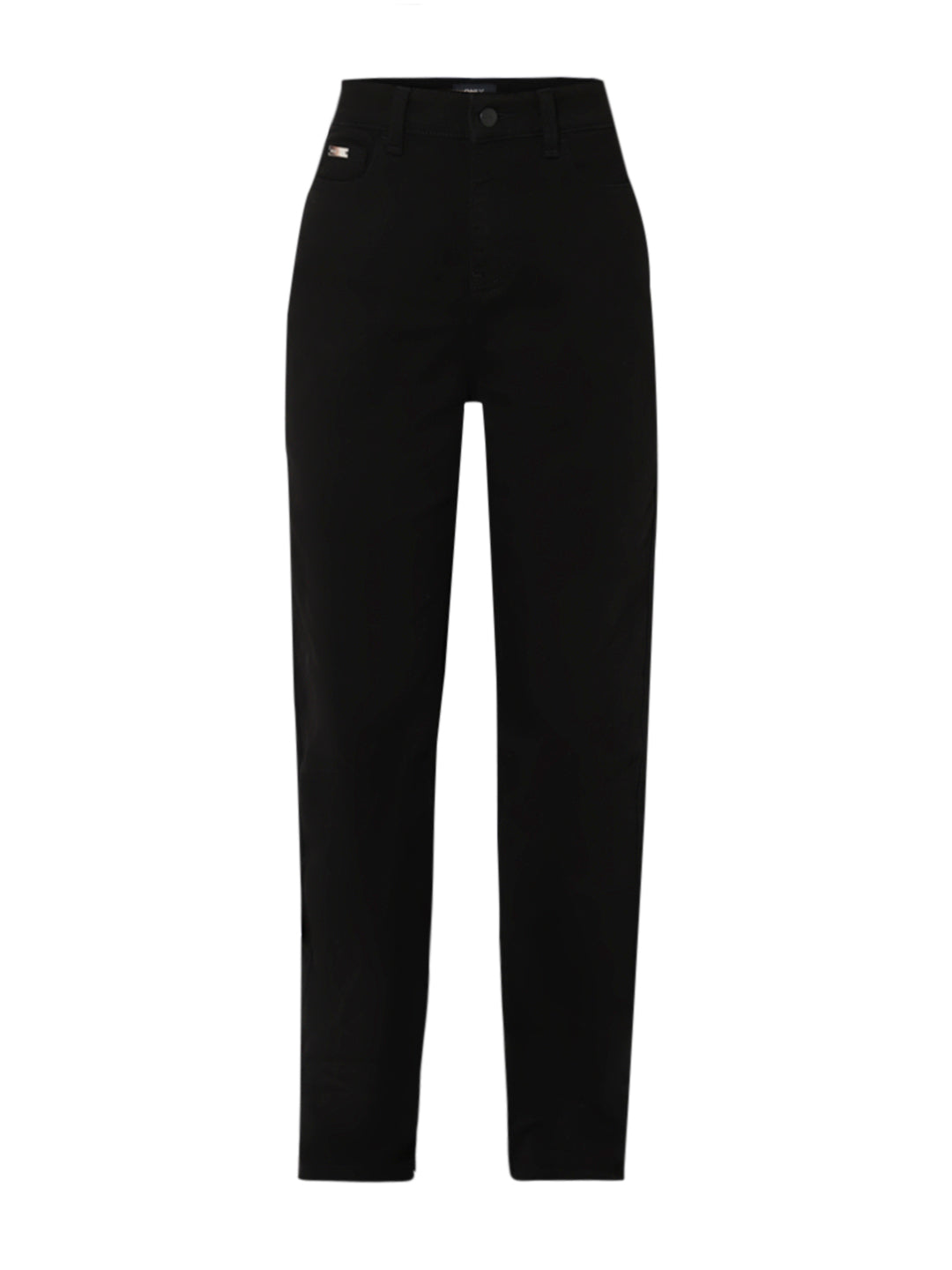 Black Mid Rise Skinny Jeans