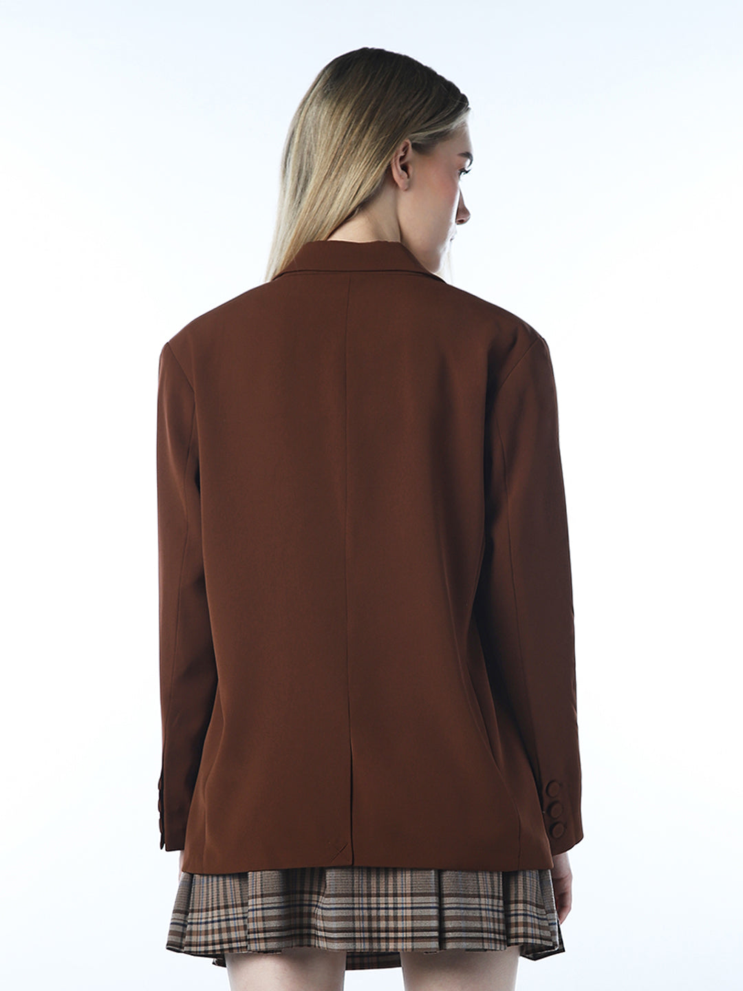 Brown Tailored Blazer