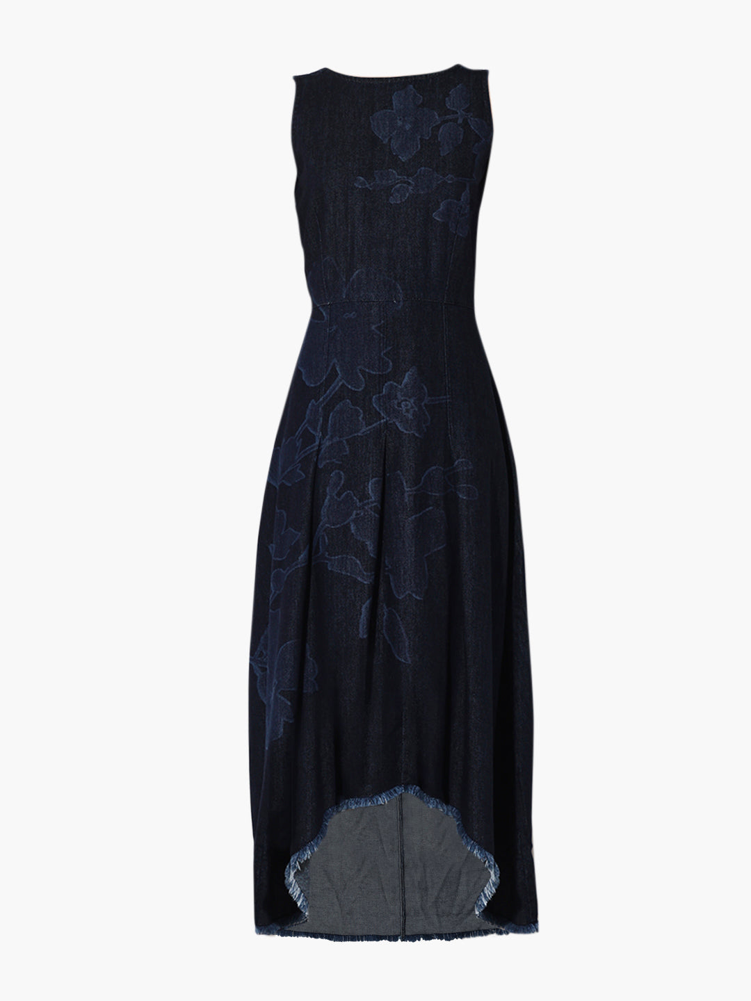 Asymmetric Denim Dress