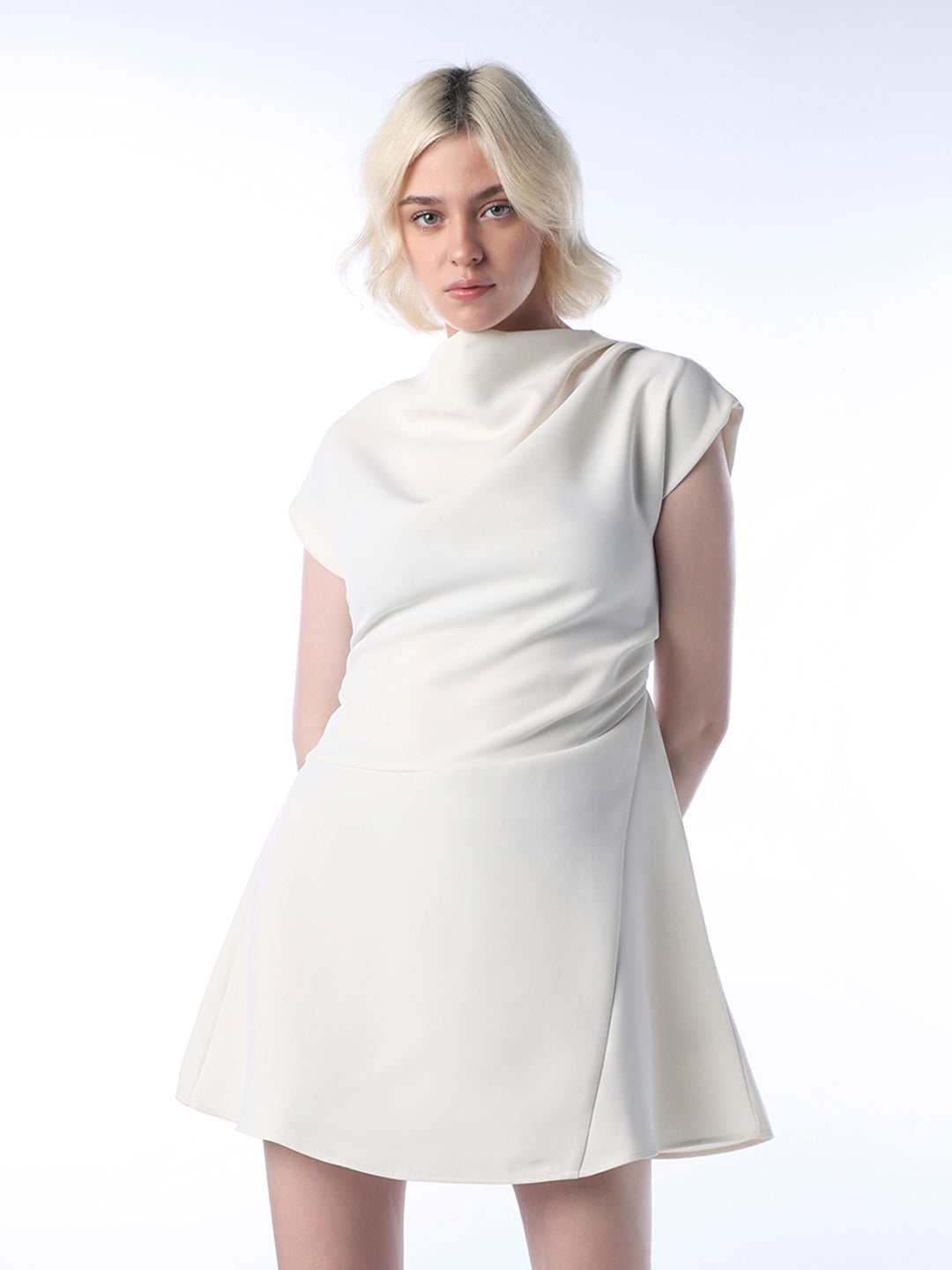 Draped Bodycon Dress