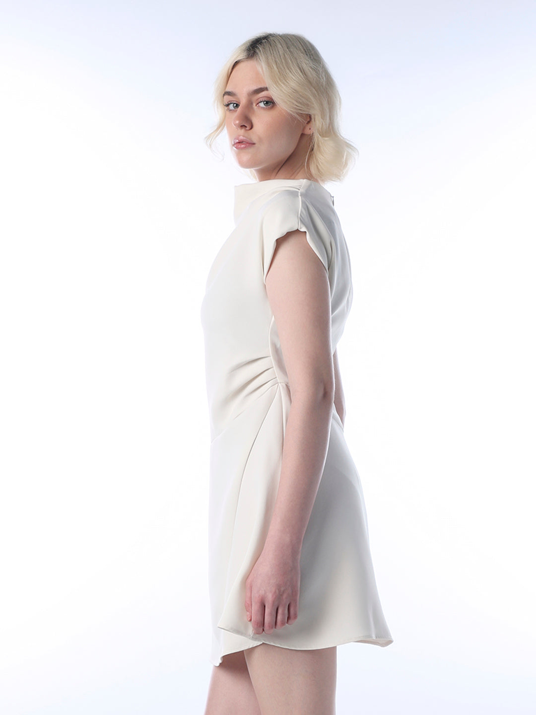 Draped Bodycon Dress