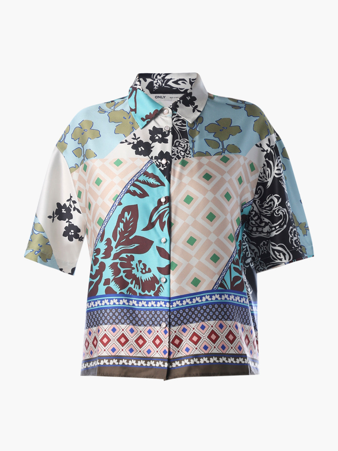 Satin Printed Shirt