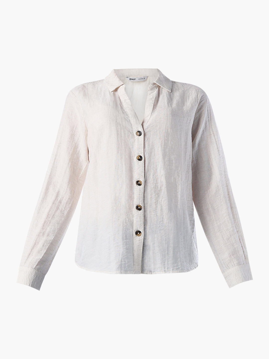 V-neck Shirt - White