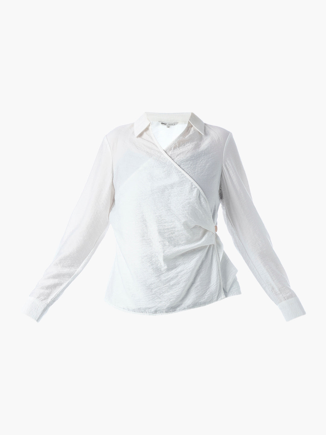 White Wrap Shirt