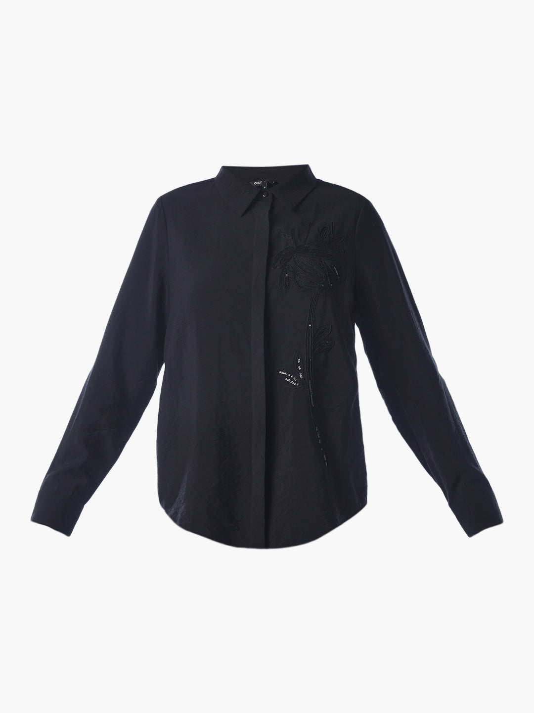 Rhinestone Embellished Shirt