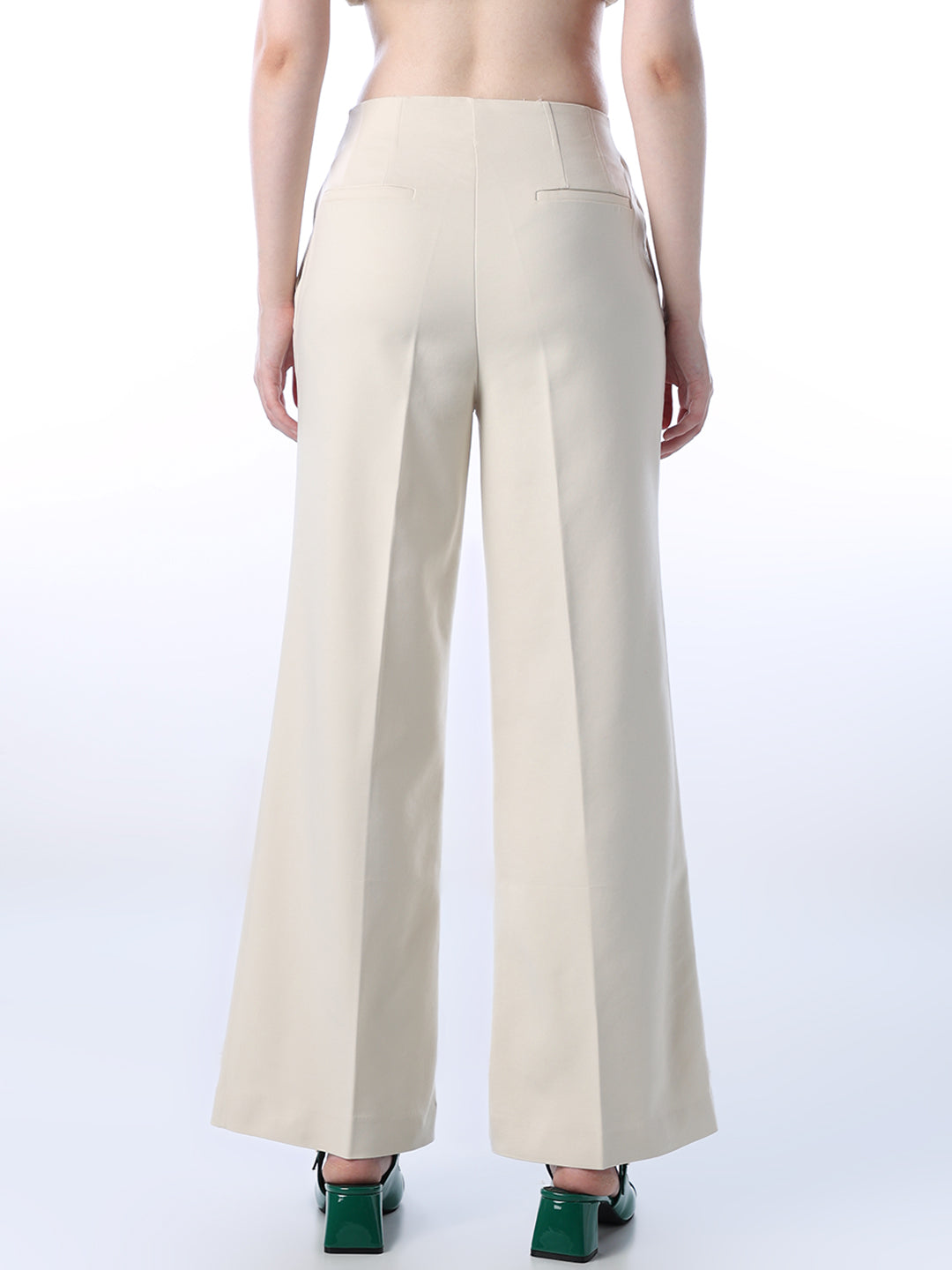High Rise Wide Leg Pants