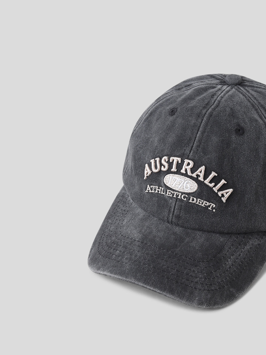 Washed Embroidered Twill Cap