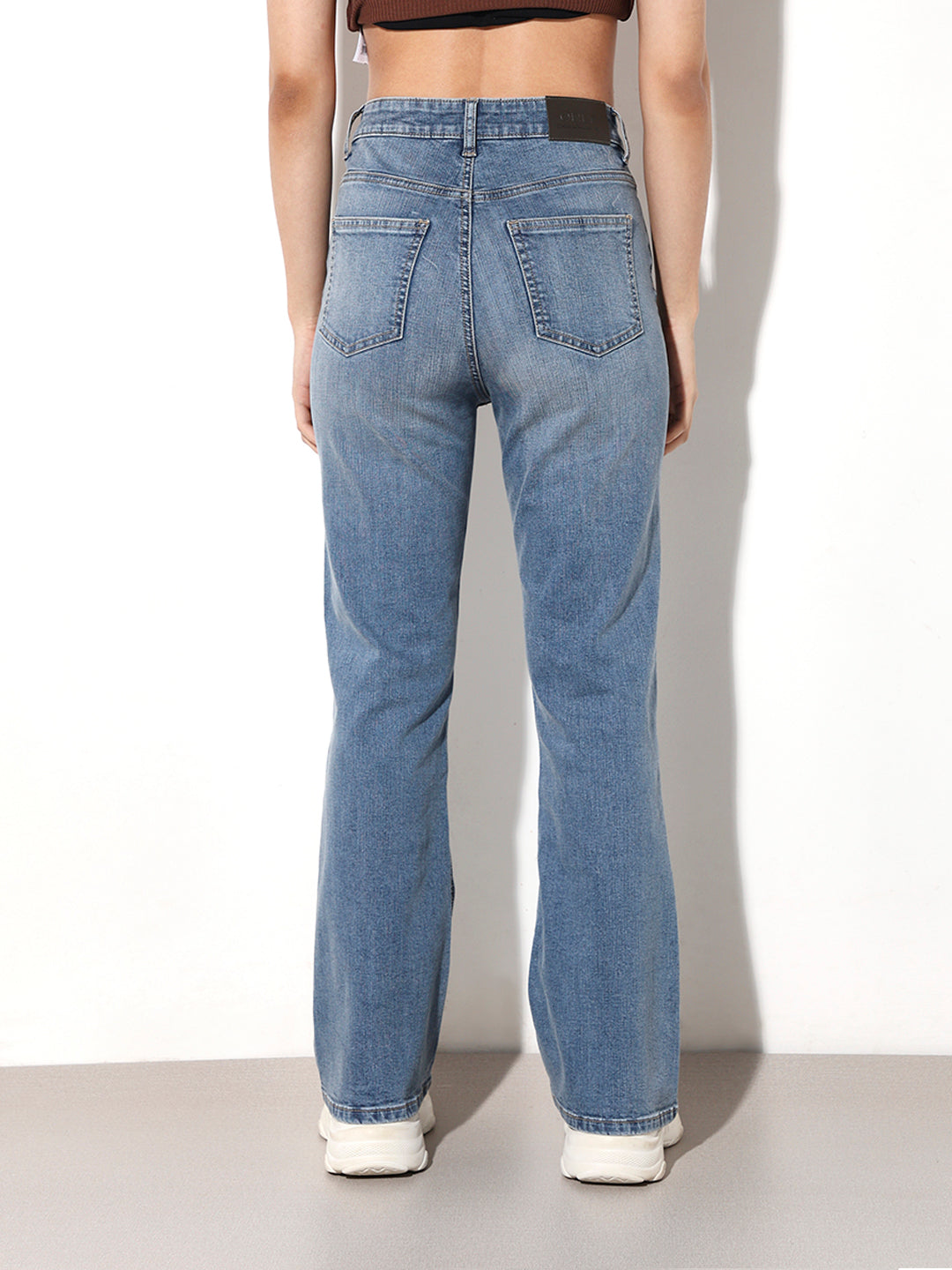 Flared High Rise Jeans