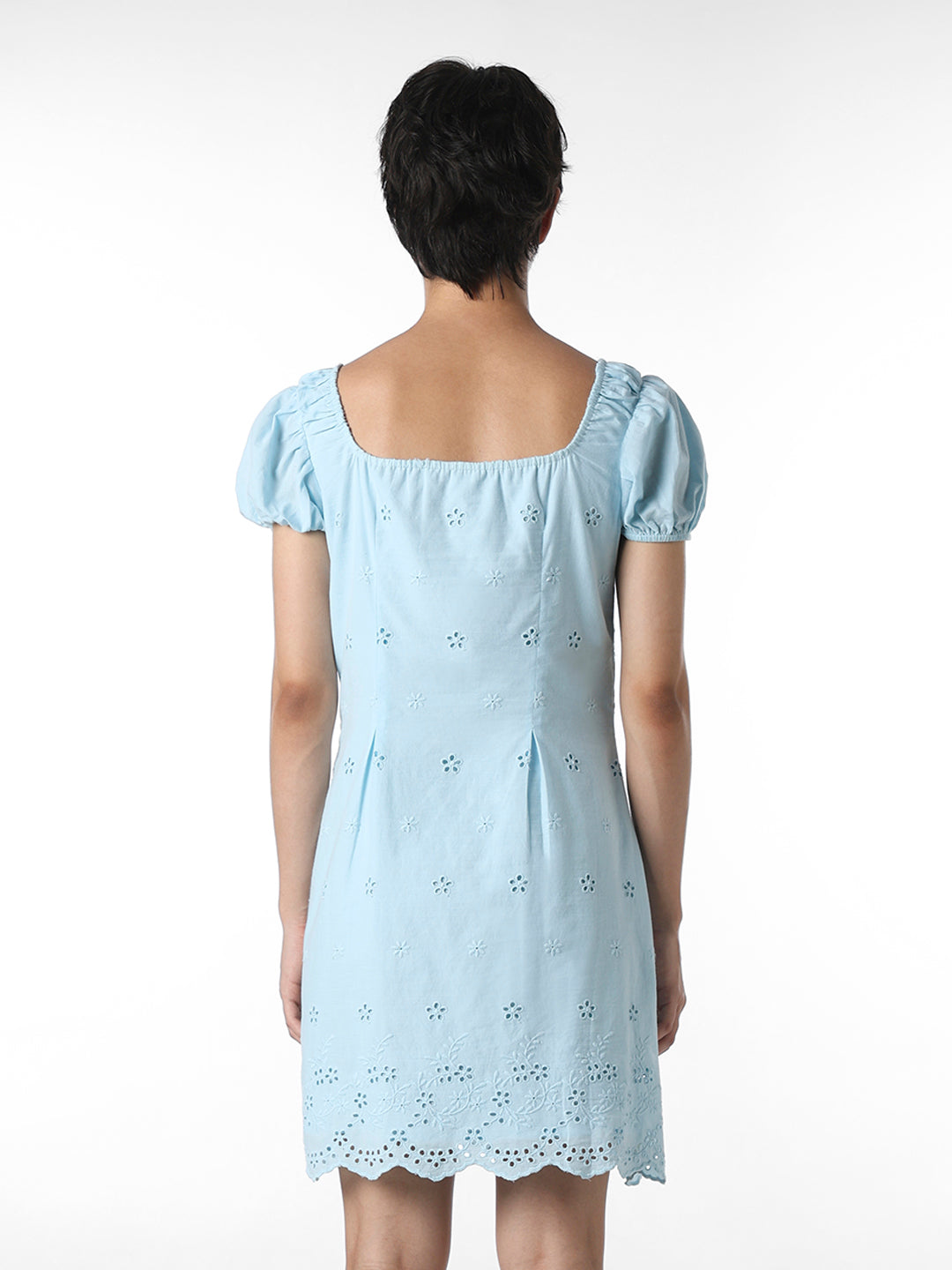 Blue Cotton Dress