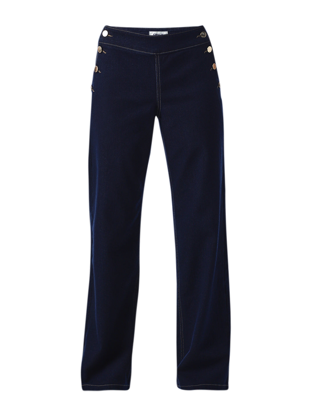 High Waist Wide Leg Sailor Jeans