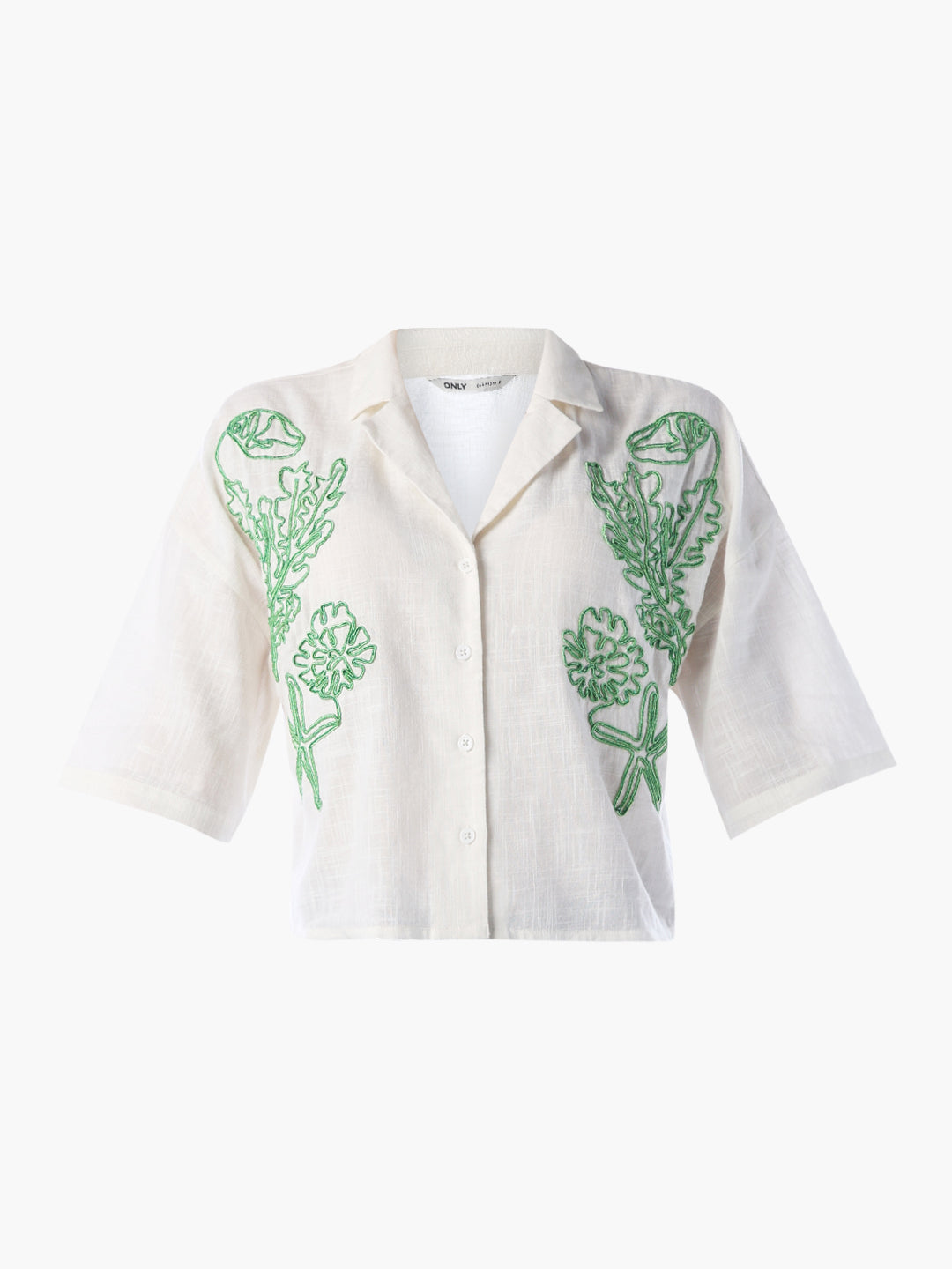 Embroidered Cotton Shirt