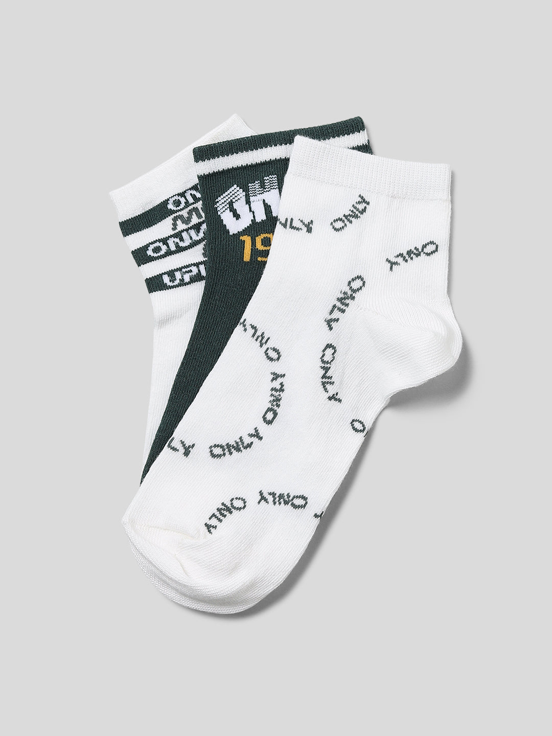Pack of 3 Printed Socks