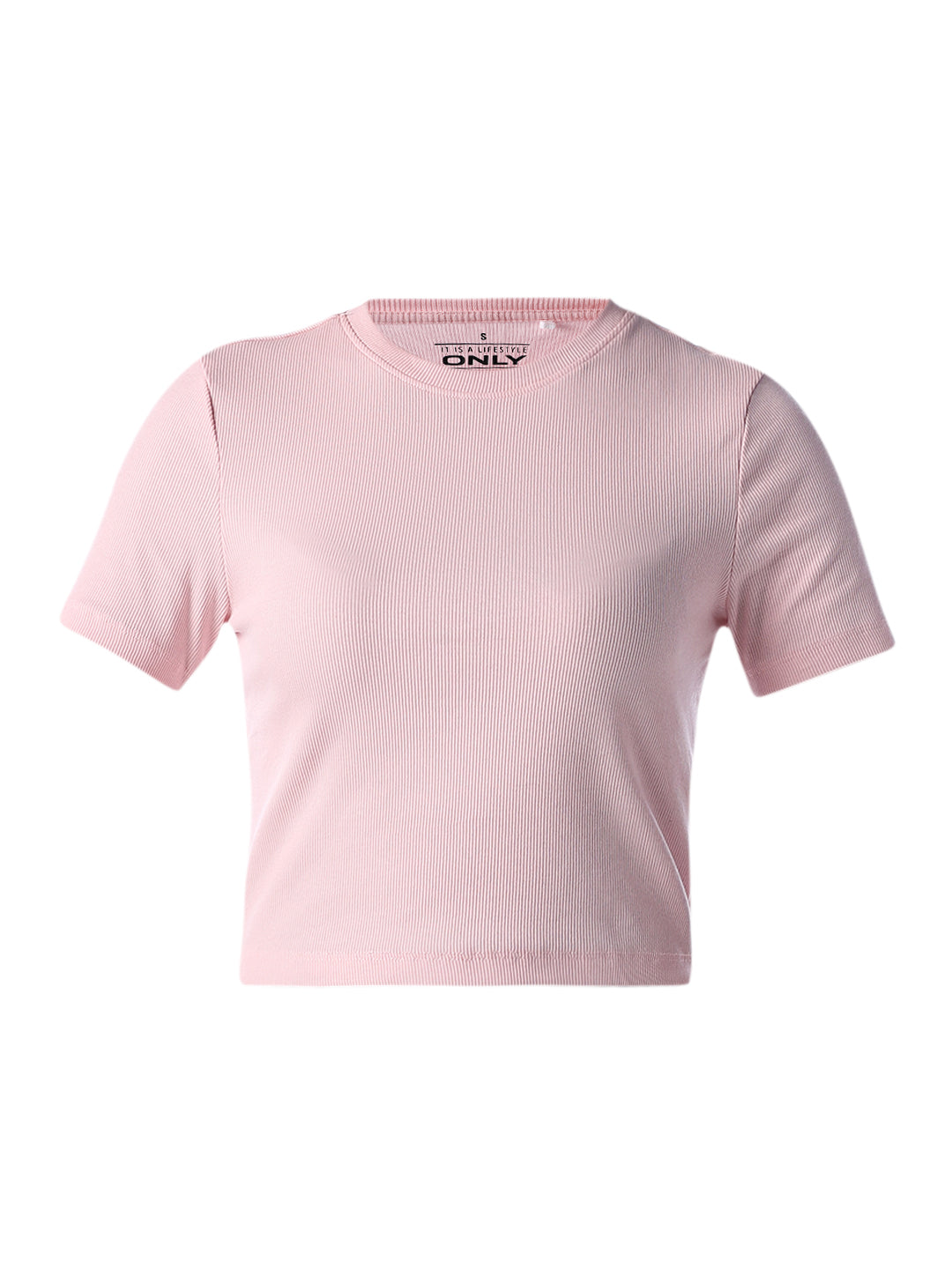 Slim Fit O-Neck T-shirt - Pink