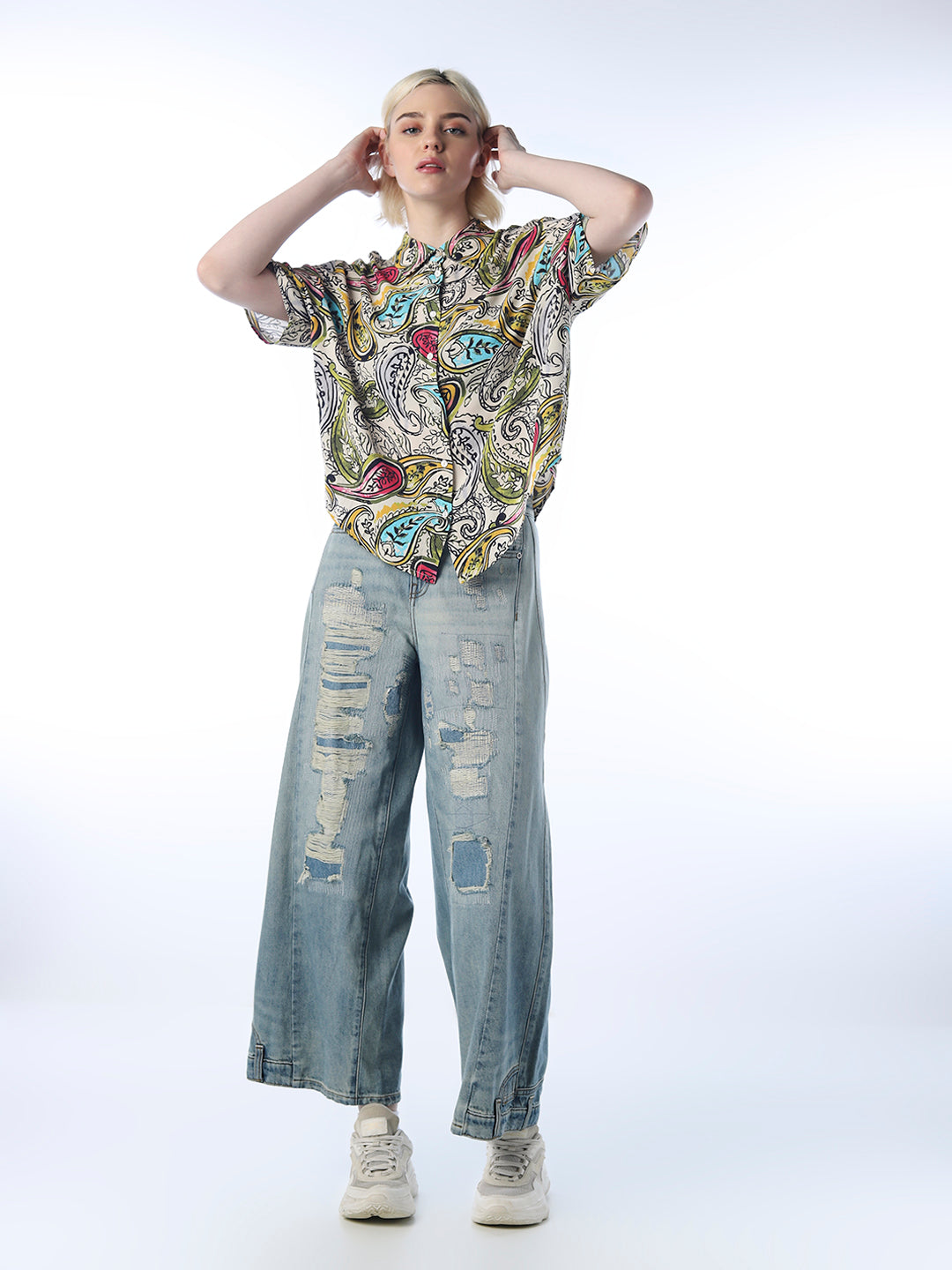 Printed Resort Collar Shirt