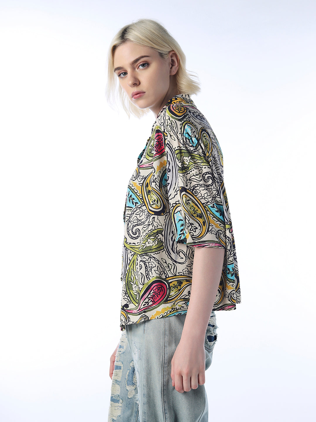 Printed Resort Collar Shirt