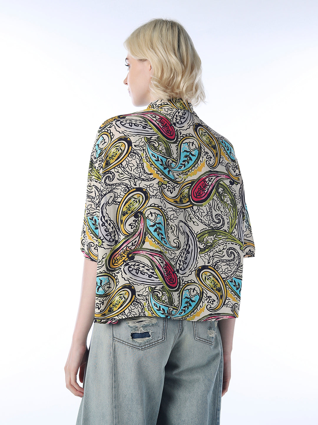 Printed Resort Collar Shirt