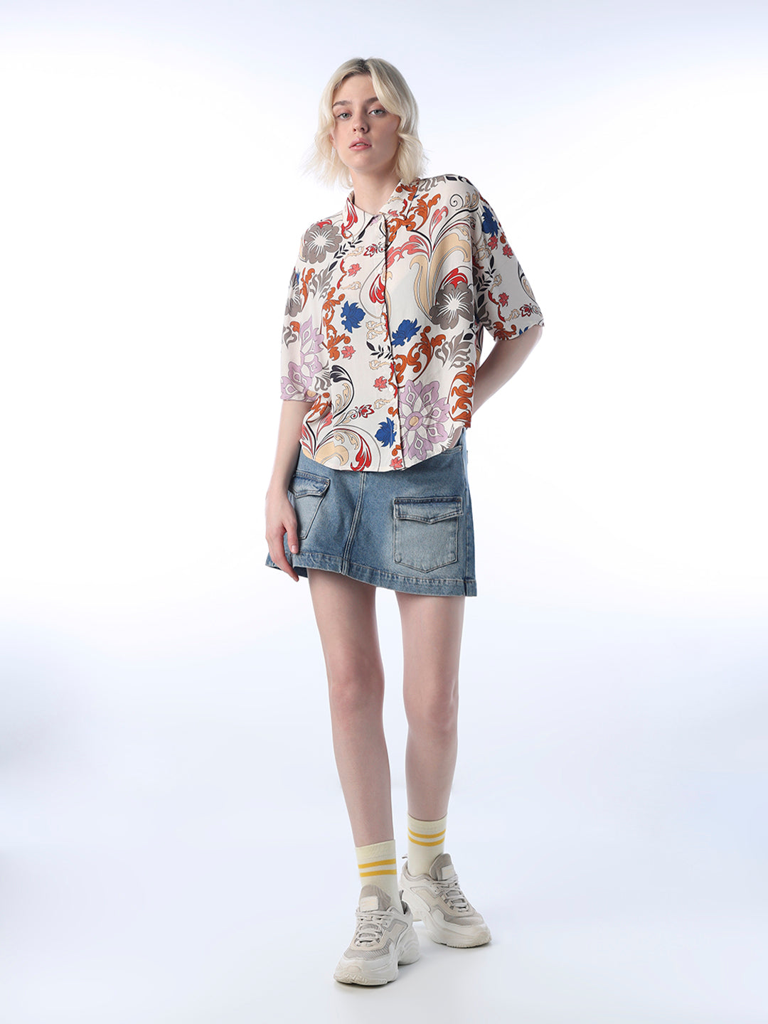 Printed Viscose Shirt