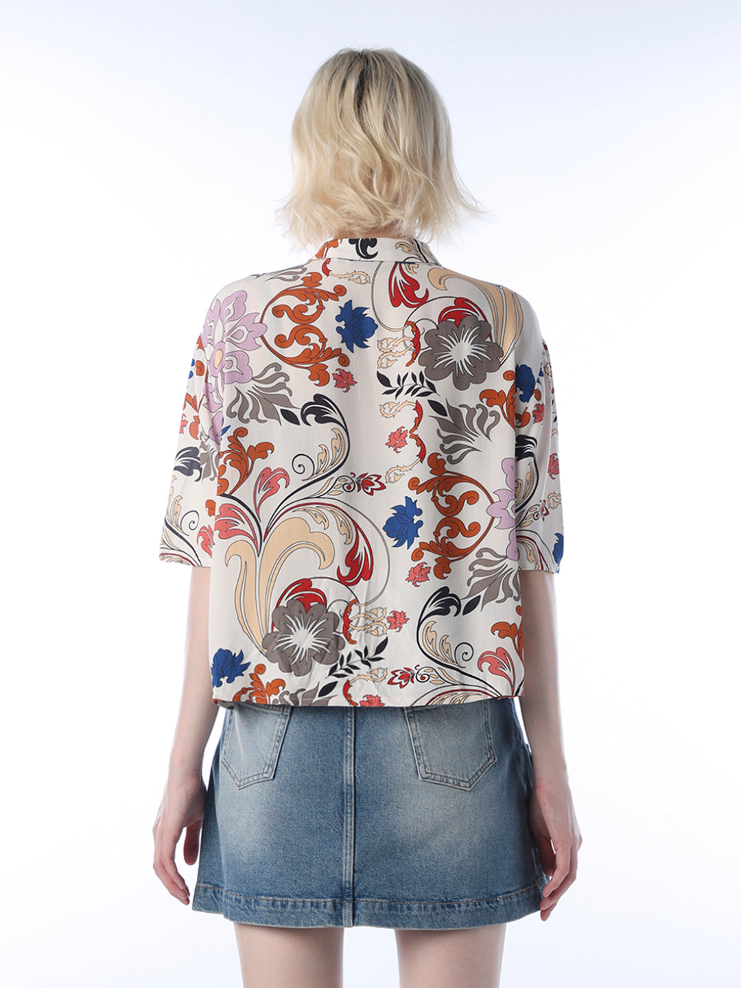 Printed Viscose Shirt
