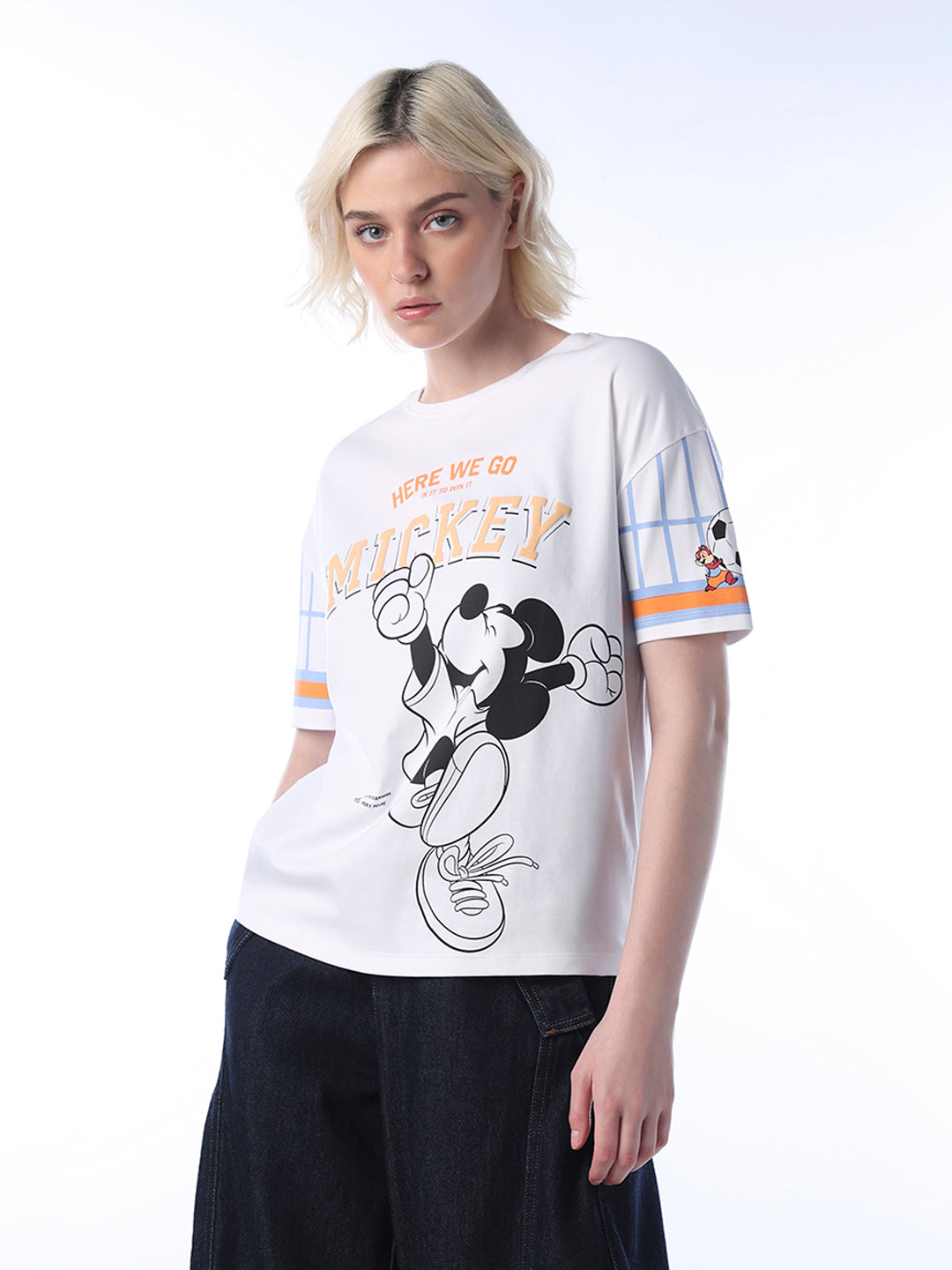 Mickey Mouse Printed T-shirt