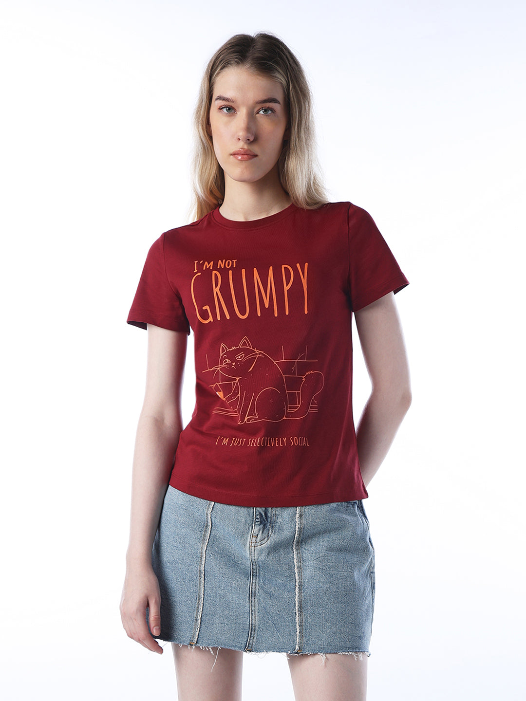 Printed Cotton T-shirt