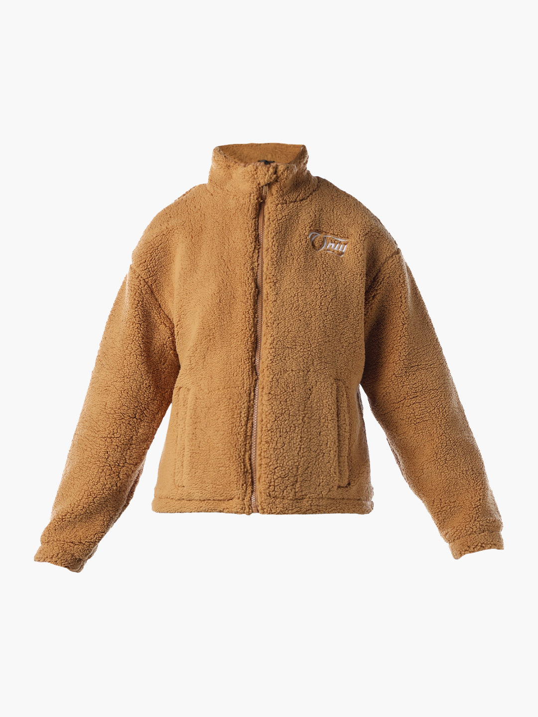 High Neck Teddy Jacket