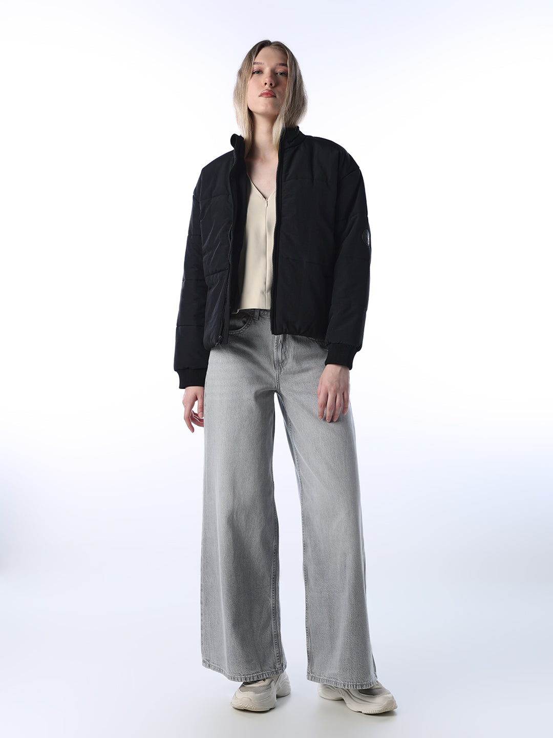 High Neck Puffer Jacket