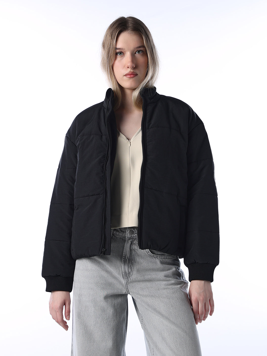 High Neck Puffer Jacket