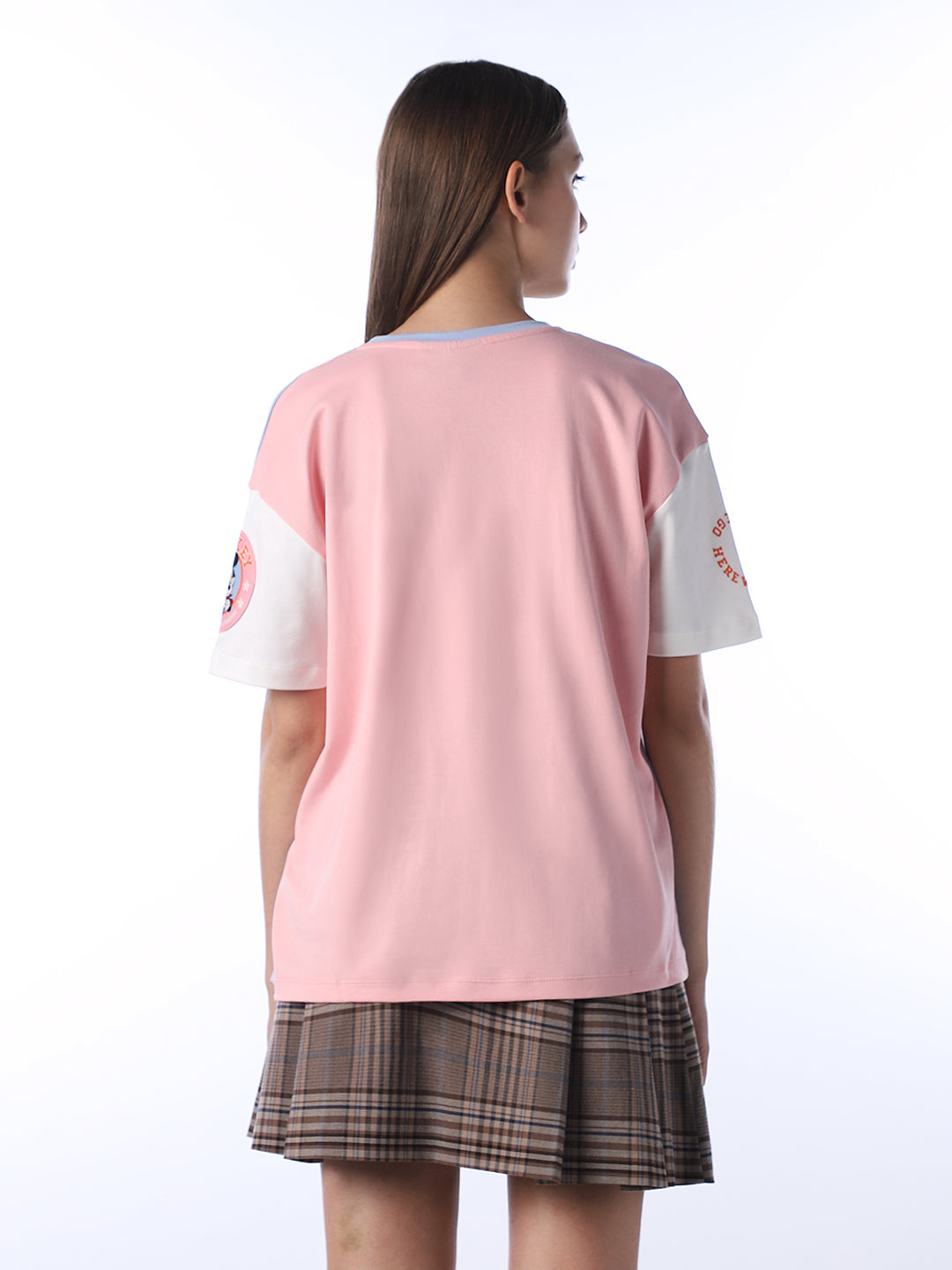 Mickey Mouse Colourblocked T-shirt