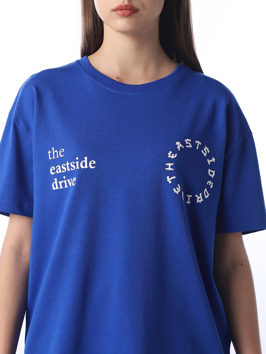 Printed Oversized Cotton T-shirt