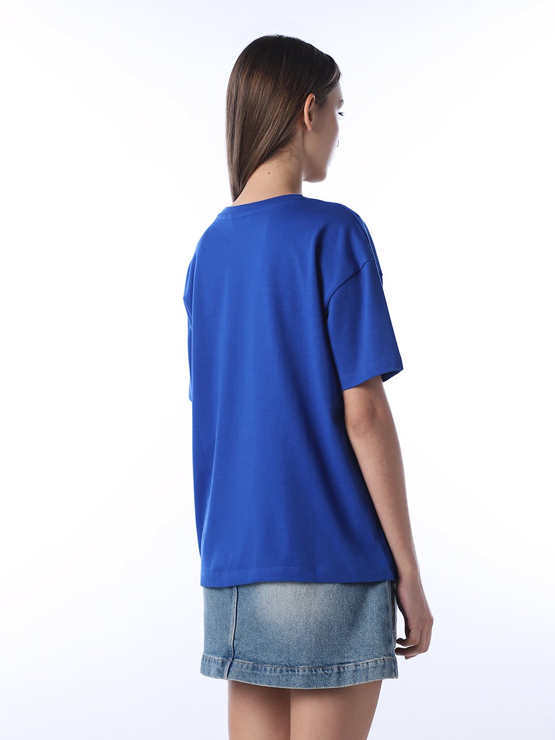 Printed Oversized Cotton T-shirt